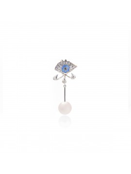 White Pearl Protect Me Luxe Earring