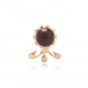 Black Peal Drops Earring