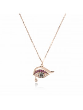 Red Eye Luxe Necklace
