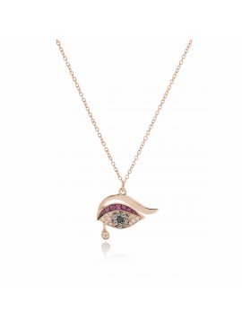 Red Eye Luxe Necklace