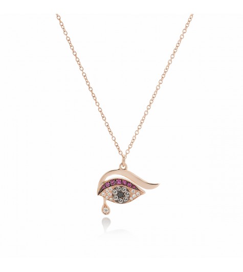 Red Eye Luxe Necklace