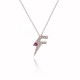 White Gold & Diamonds, Ruby Dj Flash Luxe Necklace