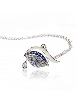 Collana Occhio Blu Luxe 