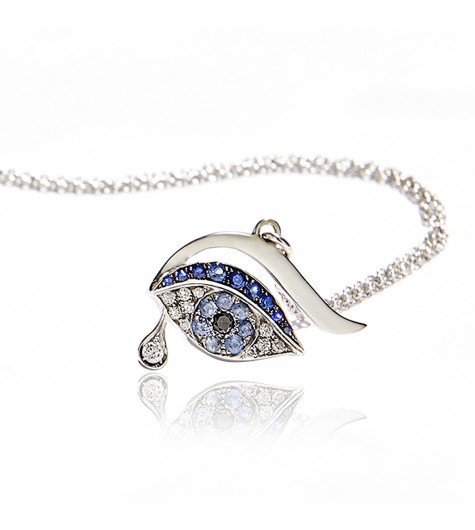 Collana Occhio Blu Luxe 