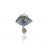 Blue Eye Drop Luxe Earring