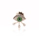 Green Eye Drops Luxe Earring