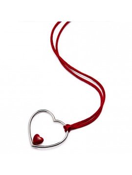 Necklace "Guarda con il Cuore"