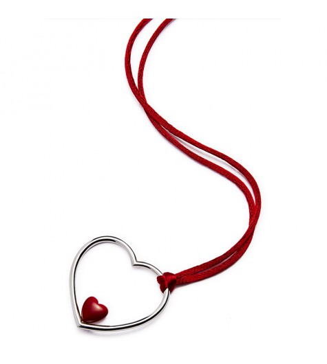 Necklace "Guarda con il Cuore"