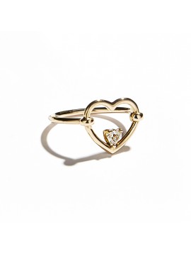 Anello Love Me Luxe in Oro Rosa & Diamante