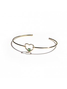 Rose Gold & Emerald Love Me Luxe Bracelet