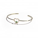 Rose Gold & Emerald Love Me Luxe Bracelet